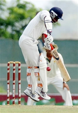 Jayasuriya plays a shot